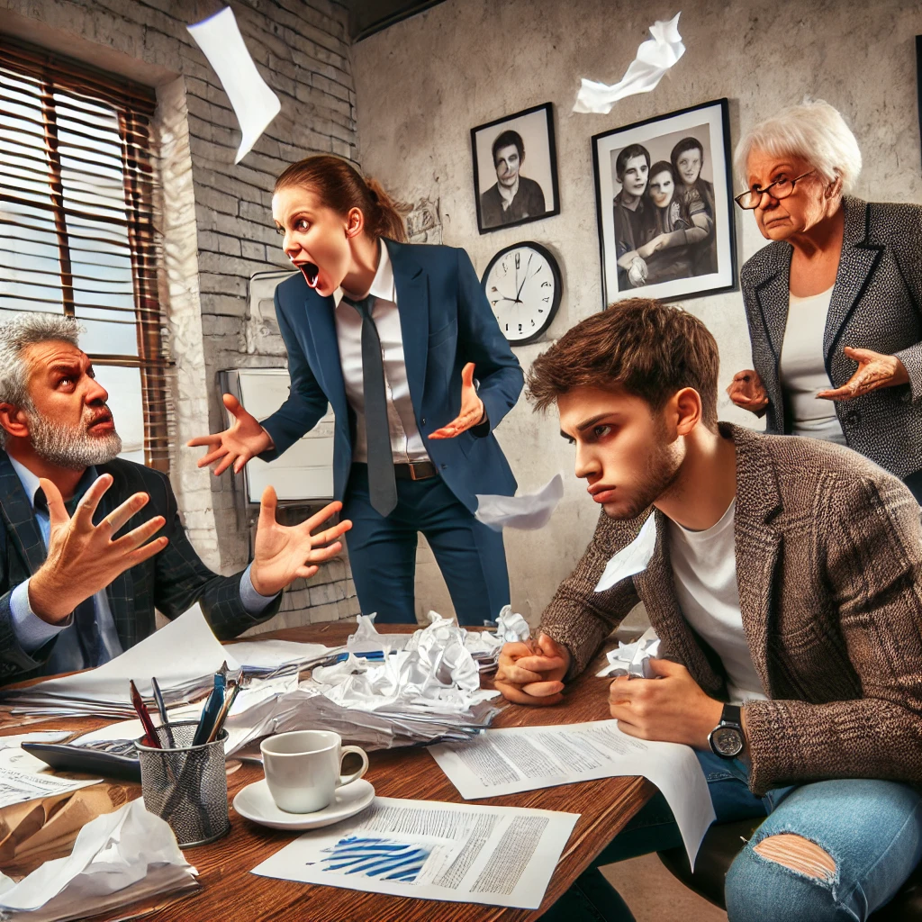 NO TRABAJES CON LA FAMILIA