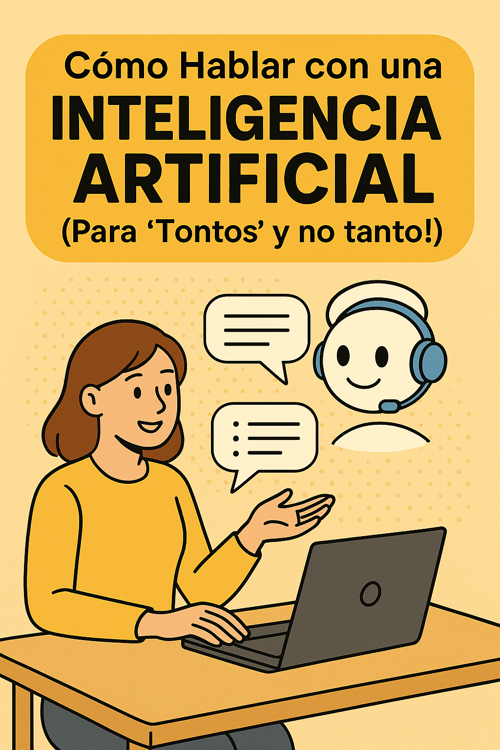 CÓMO HABLAR CON UNA IA (PARA "TONTOS" Y NO TANTO)