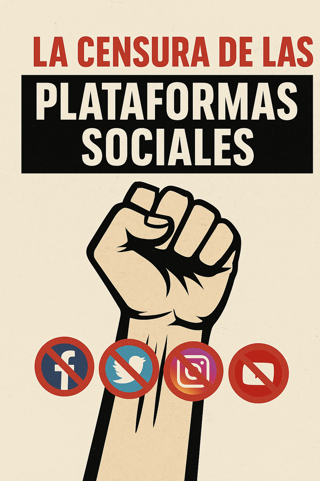LA CENSURA DE LAS PLATAFORMAS SOCIALES