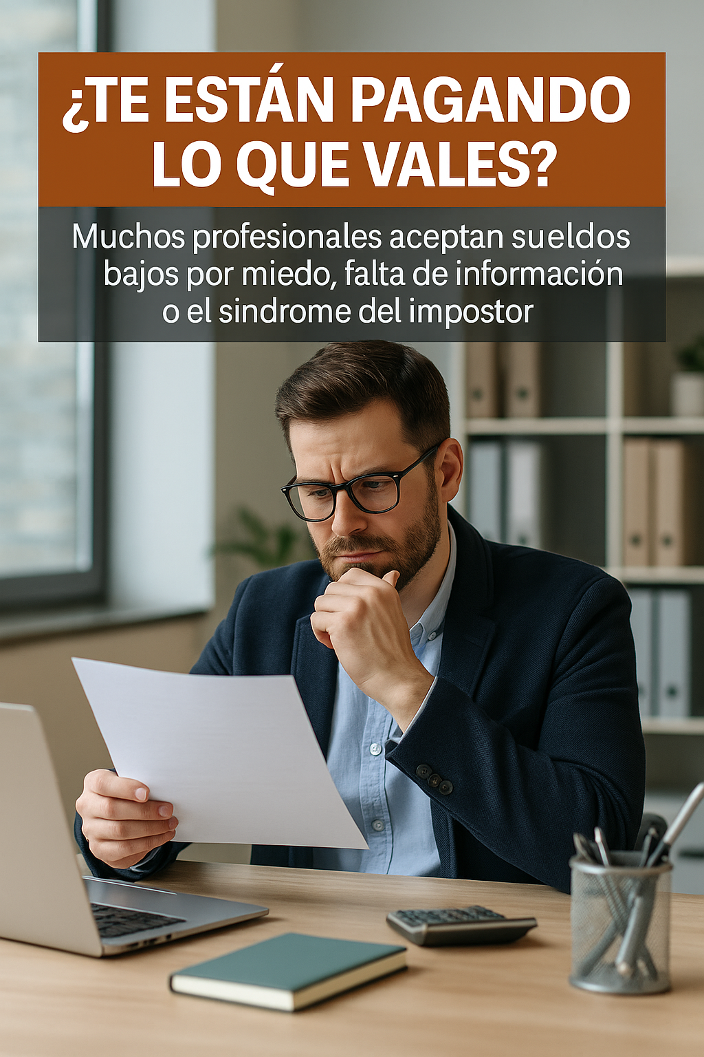 ¿TE ESTÁN PAGANDO LO QUE VALES?