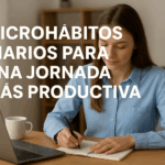 MICROHÁBITOS DIARIOS PARA UNA JORNADA MÁS PRODUCTIVA