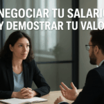 NEGOCIAR TU SALARIO Y DEMOSTRAR TU VALOR