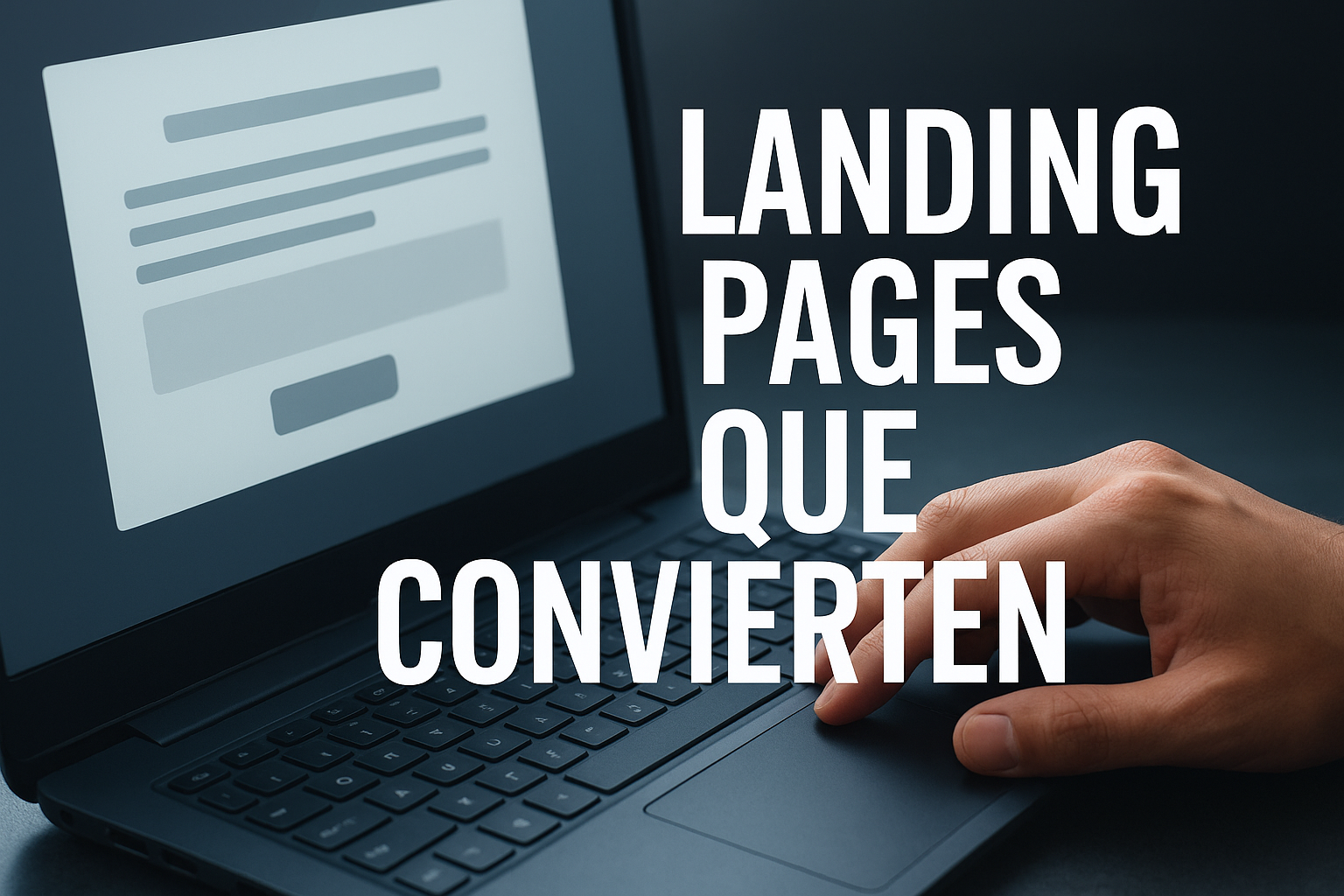 LANDING PAGES QUE CONVIERTEN