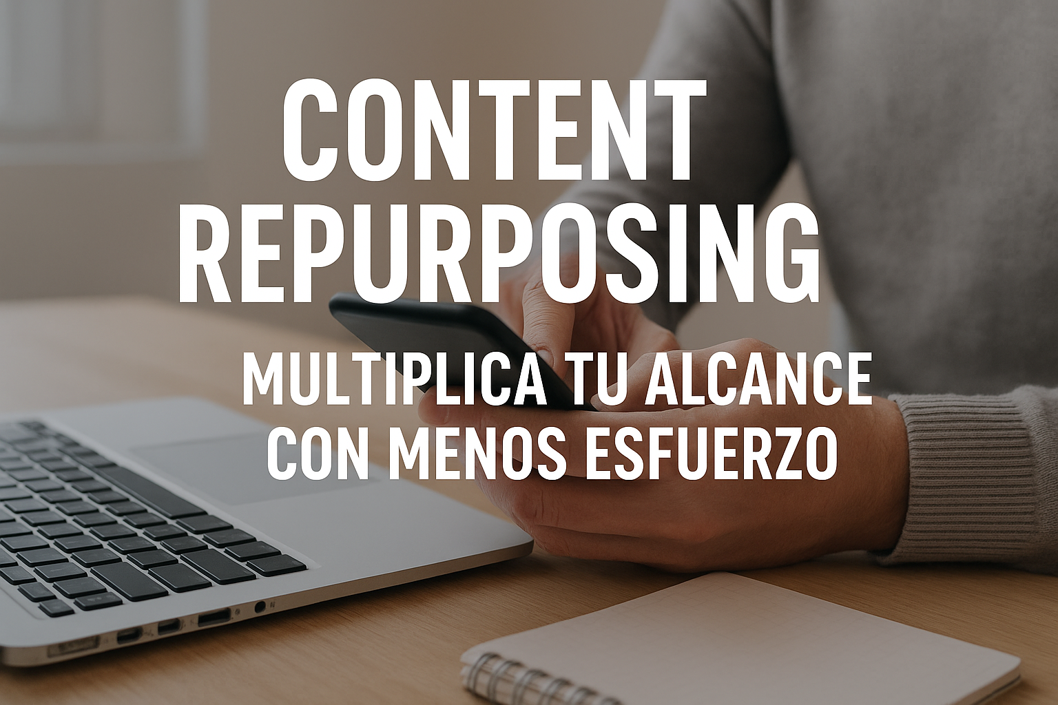 CONTENT REPURPOSING: MULTIPLICA TU ALCANCE CON MENOS ESFUERZO