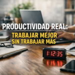 PRODUCTIVIDAD REAL: TRABAJAR MEJOR SIN TRABAJAR MÁS