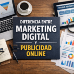 DIFERENCIA ENTRE MARKETING DIGITAL Y PUBLICIDAD ONLINE