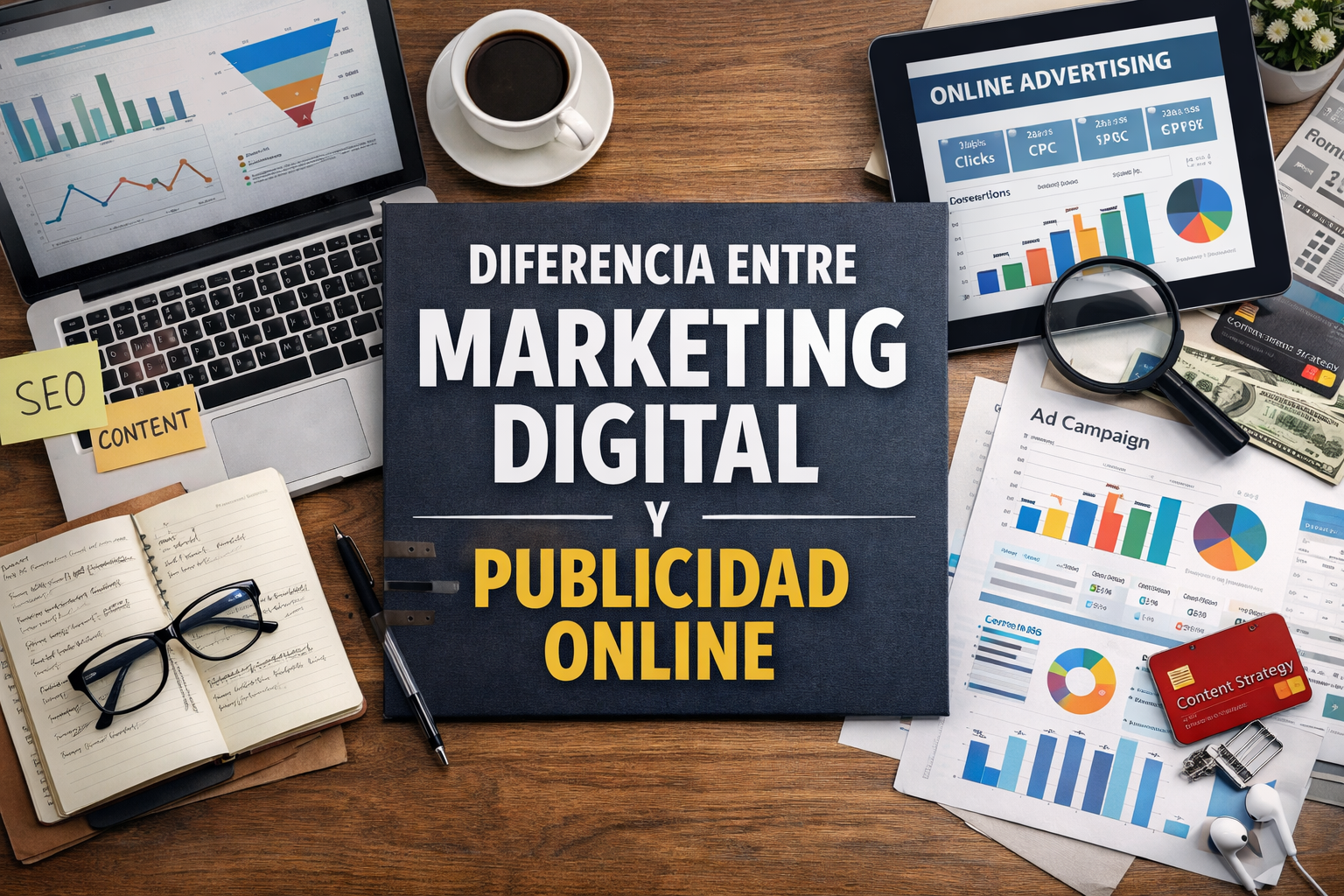 DIFERENCIA ENTRE MARKETING DIGITAL Y PUBLICIDAD ONLINE