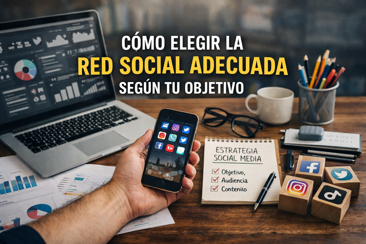 CÓMO ELEGIR LA RED SOCIAL ADECUADA SEGÚN TU OBJETIVO