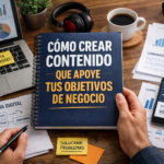 CÓMO CREAR CONTENIDO QUE APOYE TUS OBJETIVOS DE NEGOCIO