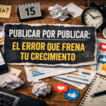 PUBLICAR POR PUBLICAR: EL ERROR QUE FRENA TU CRECIMIENTO