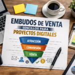 EMBUDOS DE VENTA SENCILLOS PARA PROYECTOS DIGITALES