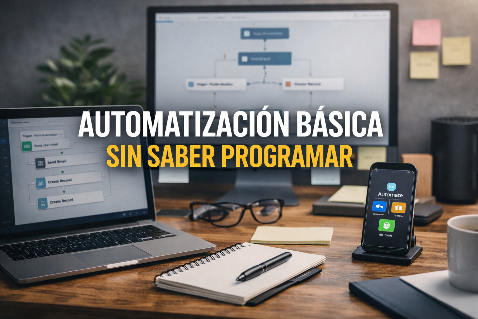 AUTOMATIZACIÓN BÁSICA SIN SABER PROGRAMAR