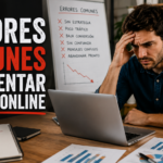ERRORES COMUNES AL INTENTAR VENDER ONLINE