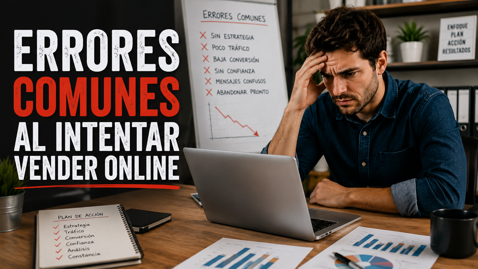 ERRORES COMUNES AL INTENTAR VENDER ONLINE