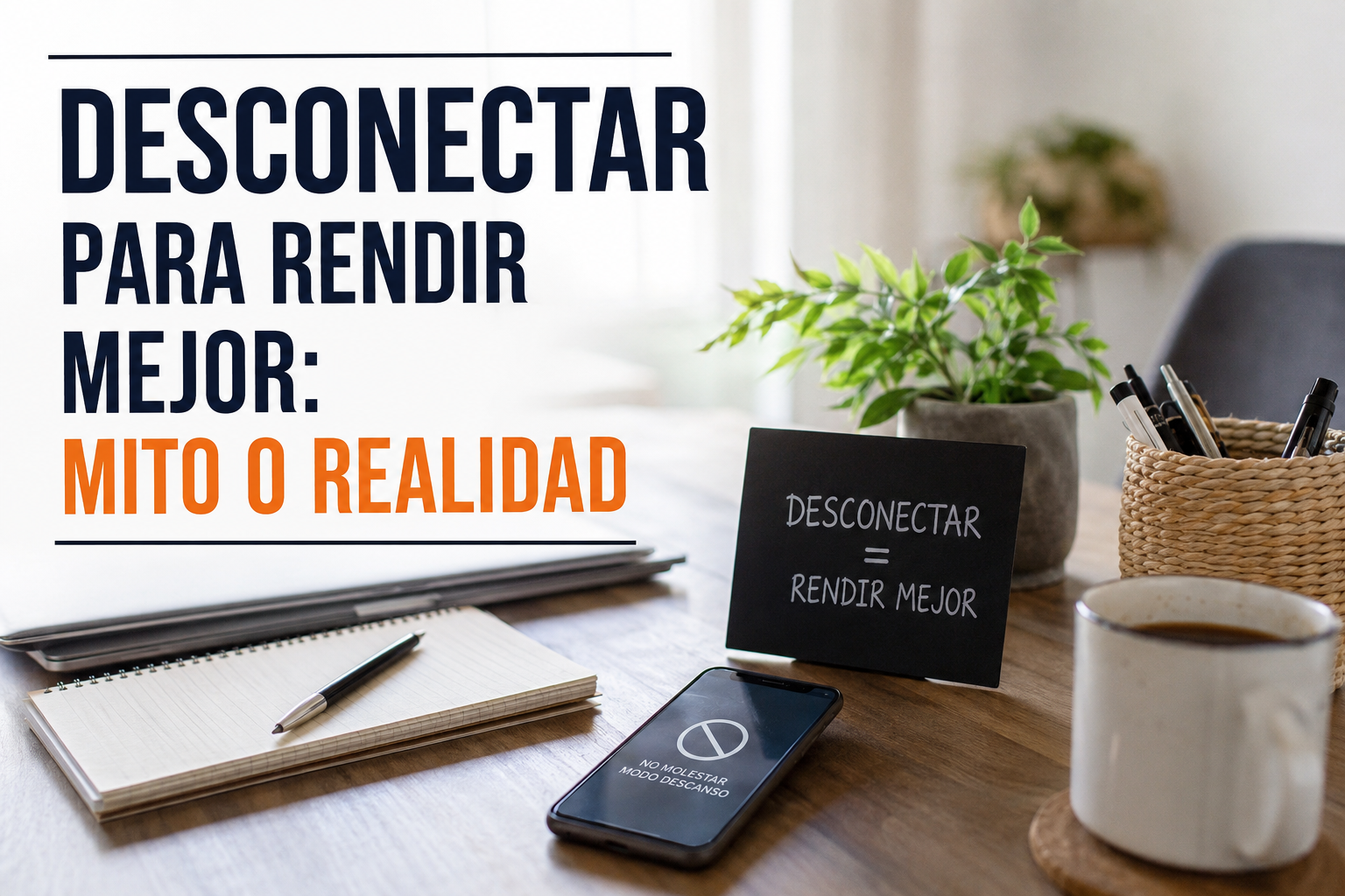 DESCONECTAR PARA RENDIR MEJOR: MITO O REALIDAD