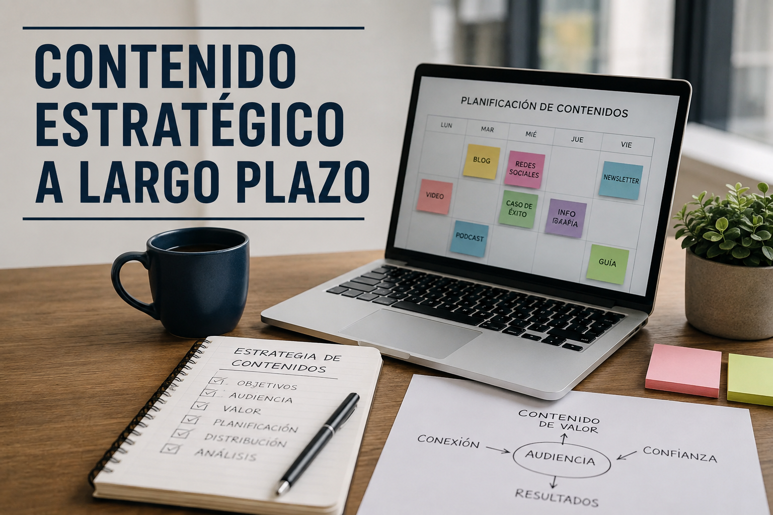 CONTENIDO ESTRATÉGICO A LARGO PLAZO