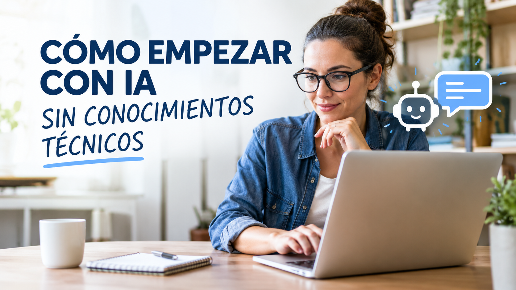 CÓMO EMPEZAR CON IA SIN CONOCIMIENTOS TÉCNICOS