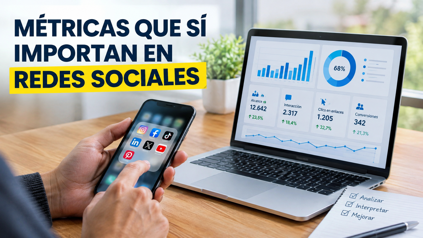 MÉTRICAS QUE SÍ IMPORTAN EN REDES SOCIALES